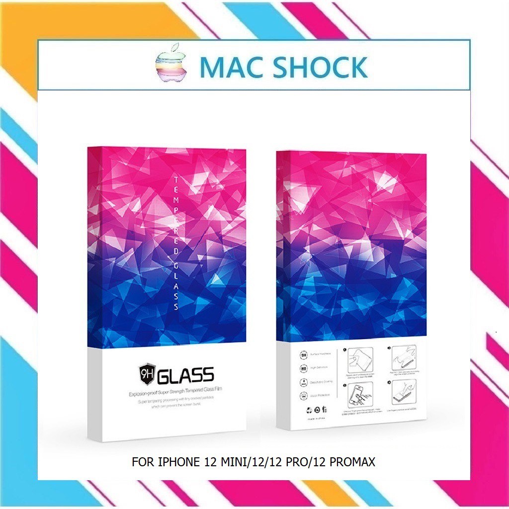 Kính cường lực Full màn không viền, chống bụi màng loa IPhone 12 Pro/ 12 Pro Max/ 13/ 13 Pro Max