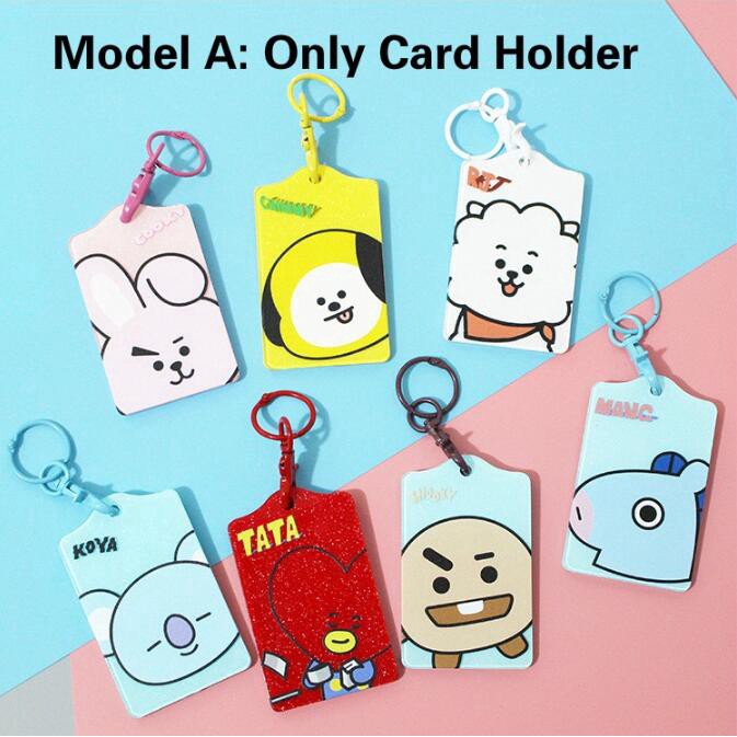 BTS BT21 Dây Đeo Thẻ Tên In Hình Các Nhân Vật Bt21 Của Bts