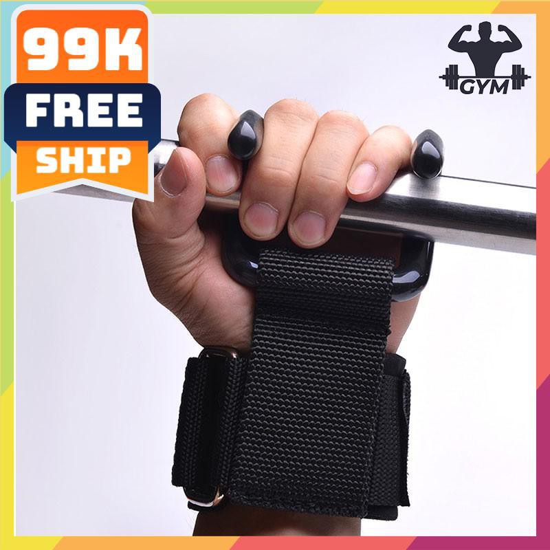 FLASH SALE🎁 Găng tay có móc hỗ trợ nâng tạ-Găng tay tập xà-freeship 50k-giảm giá rẻ vô địch-hà nội & tphcm