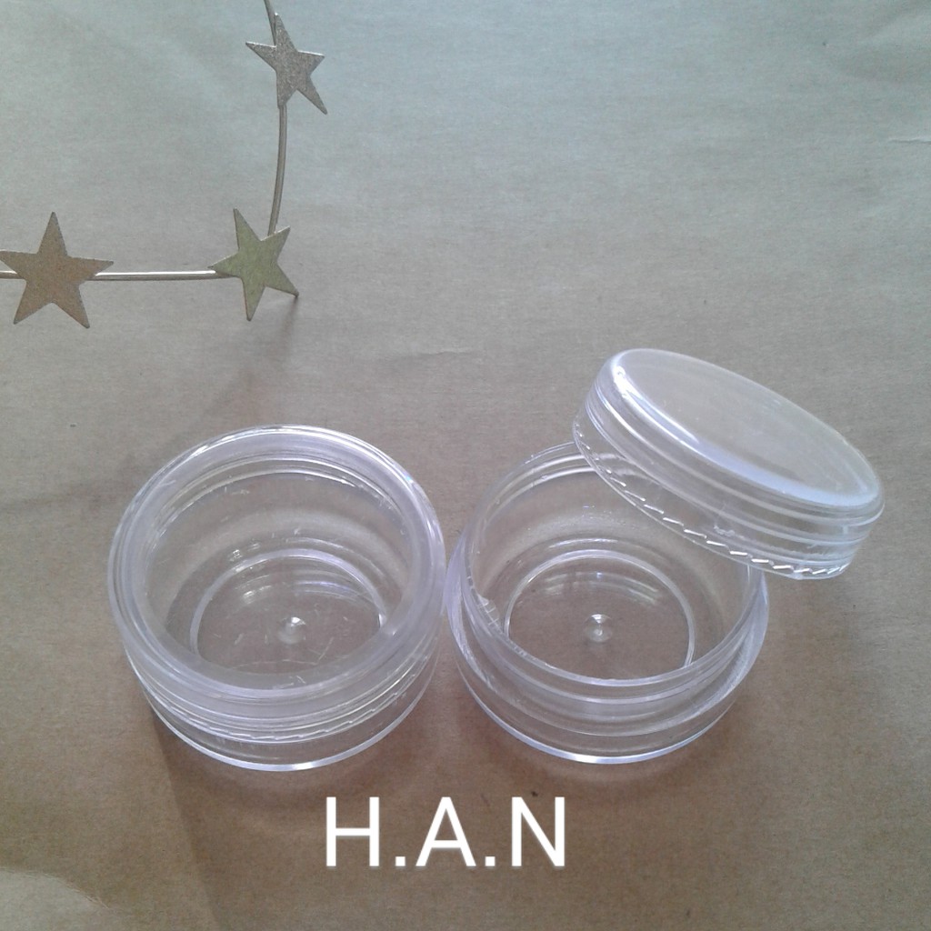 Hũ nhựa chiết tròn trong 20g