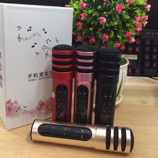 Micro C7  , Thu Âm, Hát Karaoke, Livestream trên điện thoại 3 in 1