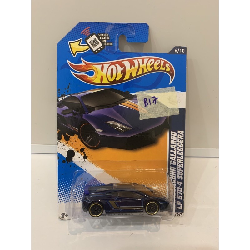 Xe mô hình Hot Wheels Lamborghini gallardo