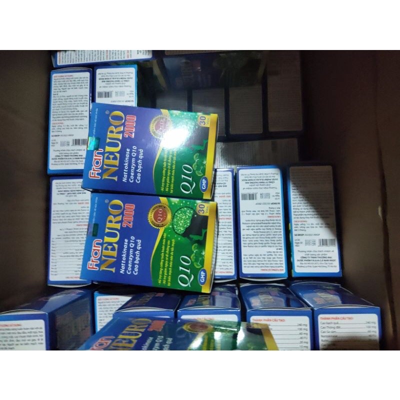 Fran neuro 2000 hỗ trợ hoạt huyết, tăng cường tuần hoàn máu não