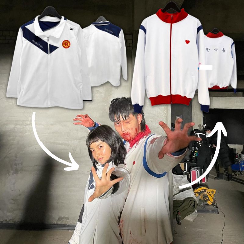 Yoon Gwi-Nam Áo Khoác Archery Ha Ri - Drama All of us Free One Heart Hat - Tuptop Store Bandung