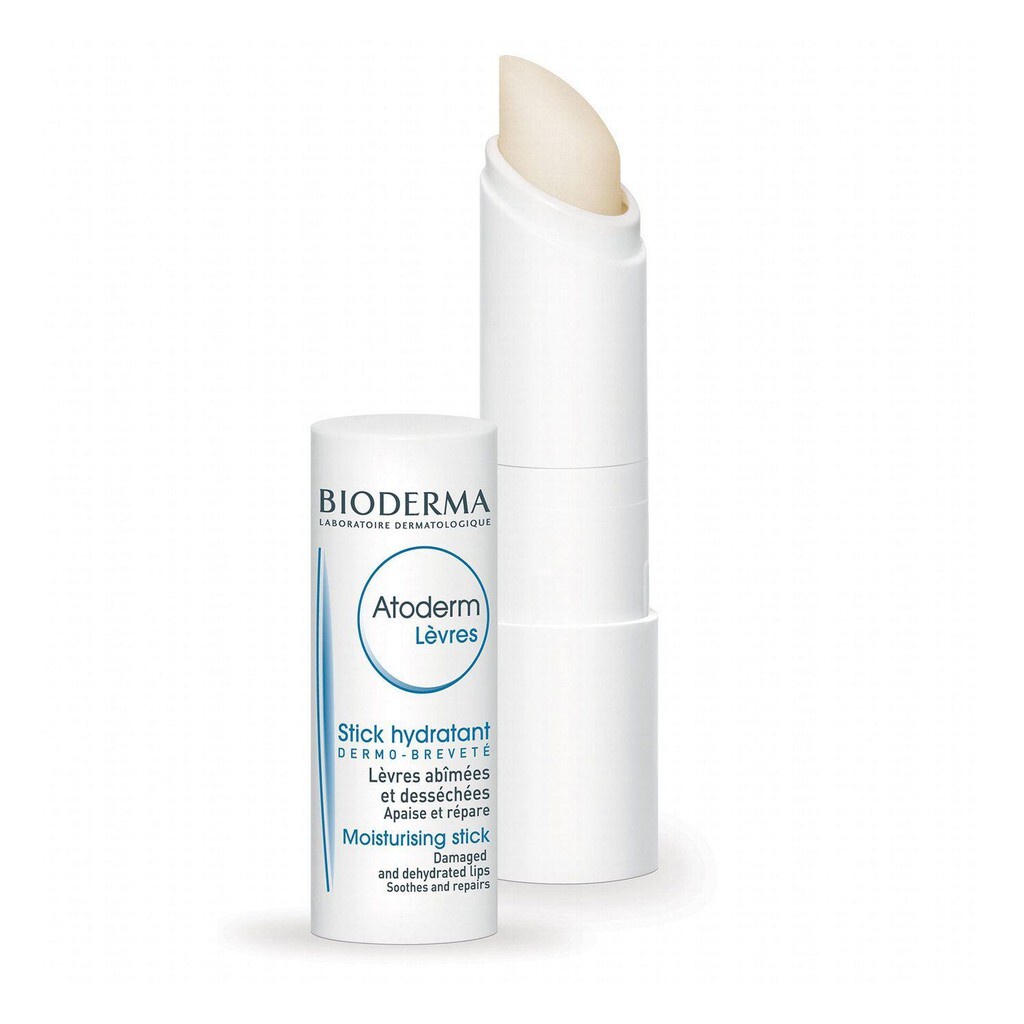 Son dưỡng Bioderma Atoderm Stick Levres Pháp dưỡng ẩm làm mềm môi Linh Giang chính hãng