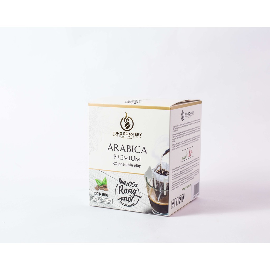 CÀ PHÊ PHIN GIẤY ARABICA PREMIUM - HỘP 10 GÓI | BigBuy360 - bigbuy360.vn