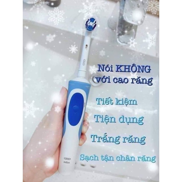[Nội địa Úc] Bàn chải điện Oral B người lớn + tặng kèm đầu chải