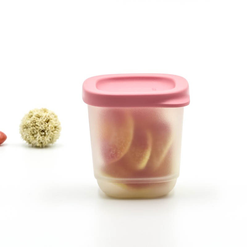 Hộp Trữ mát Mini Tupperware Bộ 4 Hộp Dùng Đựng Đồ Ăn Dặm Cho Bé nhựa nguyên sinh an toàn TU42