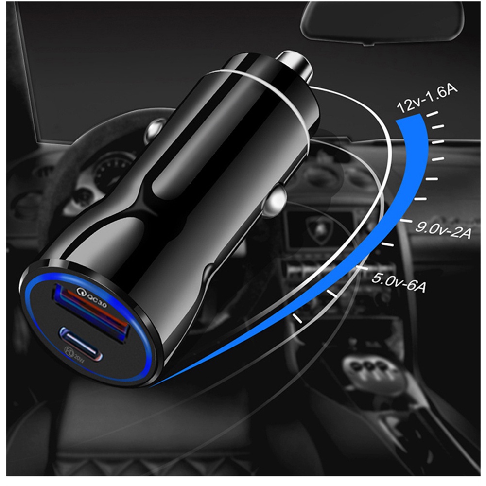 VANS SAMSUNG XIAOMI Tẩu Sạc Nhanh Usb 3.0 40W Siêu Nhanh Cho Xe Hơi/Xe Tải/Xe Tải/Xe Tải/Xe Buýt
