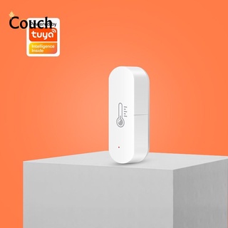 Tuya wifi thông minh nhiệt độ và độ ẩm cảm biến làm việc với alexa và google nhà