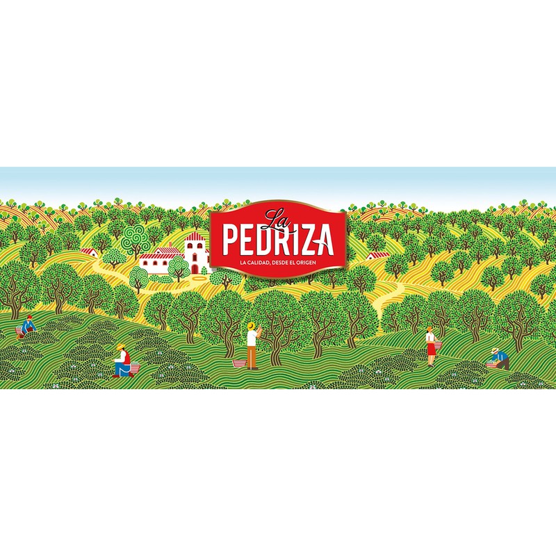 Quả oliu đen nguyên trái có hạt La Pedriza 3kg - Nhập khẩu Tây Ban Nha