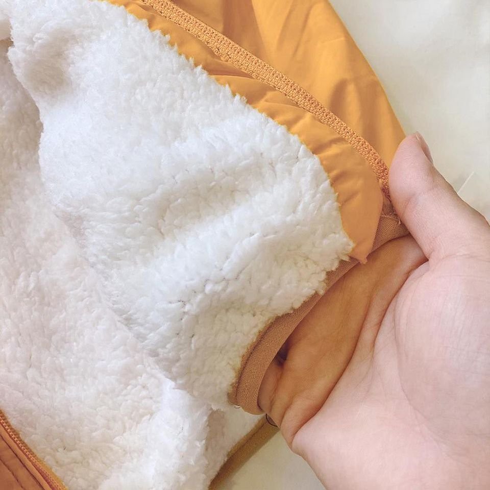 Áo Khoác Gió Nữ Lông Cừu Cao Cấp, Chống Gió Chống Nước, Lông Cừu Dày Dặn Siêu Ấm [ Hàng Shop ] L2 | BigBuy360 - bigbuy360.vn