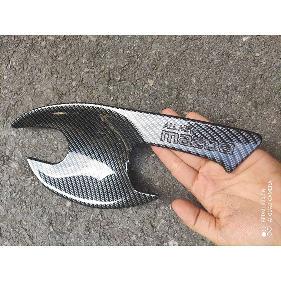 Ốp Tay Cửa Và Hõm Cửa Xe Mazda 2,3,6, CX-5, CX-8 Vân Carbon Cao Cấp Chống xước tay cửa làm đẹp cho xe