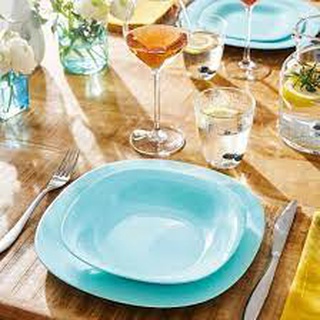 Đĩa sâu lòng Luminarc Carine 21cm P4251, thủy tinh cường lực an toàn cho sức khỏe, dùng được lò vi sóng, 1 chiếc