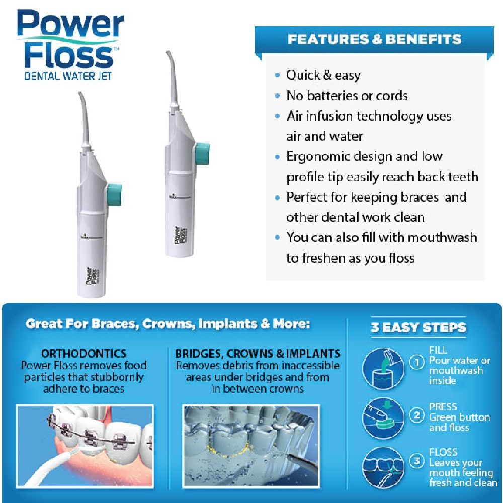 DỤNG CỤ VỆ SINH RĂNG MIỆNG POWER FLOSS CHÍNH HÃNG