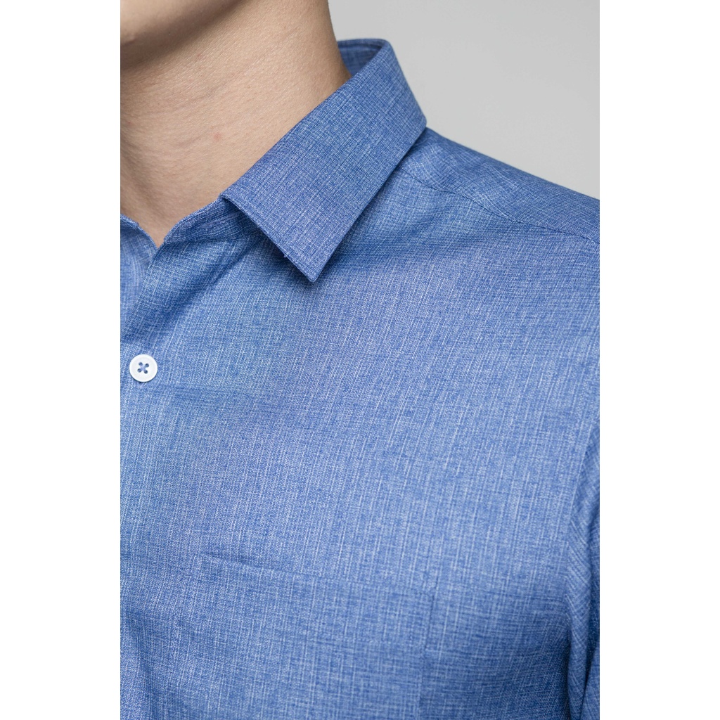 Áo sơ mi dài tay nam ARISTINO phom Regular fit, thiết kế tà lượn, màu sắc lịch sự, chỉn chu - ALS23901