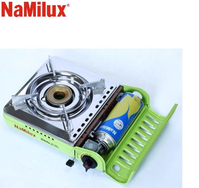 Bếp gas mini đa năng 2 chiều Namilux PL1951PS dùng lon mini hoặc bình lớn