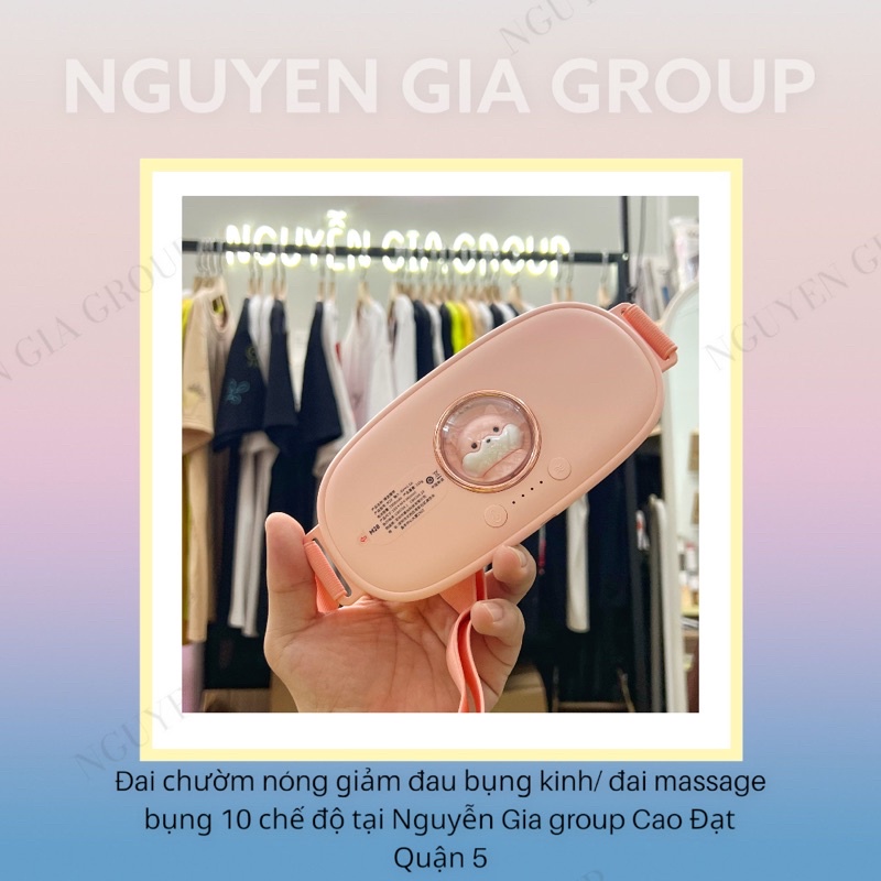 ship hoả tốc quà tặng phụ nữ- Đai massage bụng nóng- Đai chườm nóng đau bụng kinh-túi chườm bụng nóng đau bụng kinh