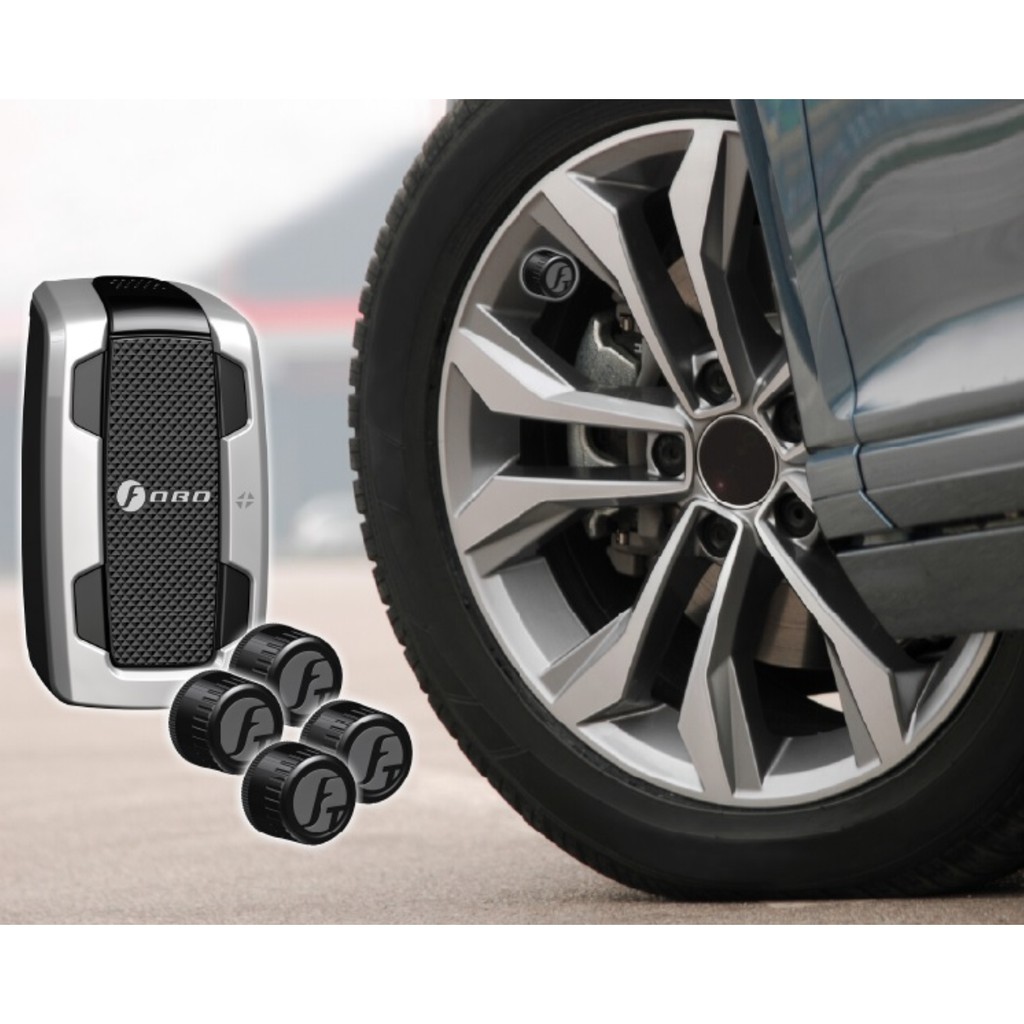 CẢM BIẾN ÁP SUẤT LỐP FOBO TIRE 2 VAN NGOÀI – BLUETOOTH 5.0