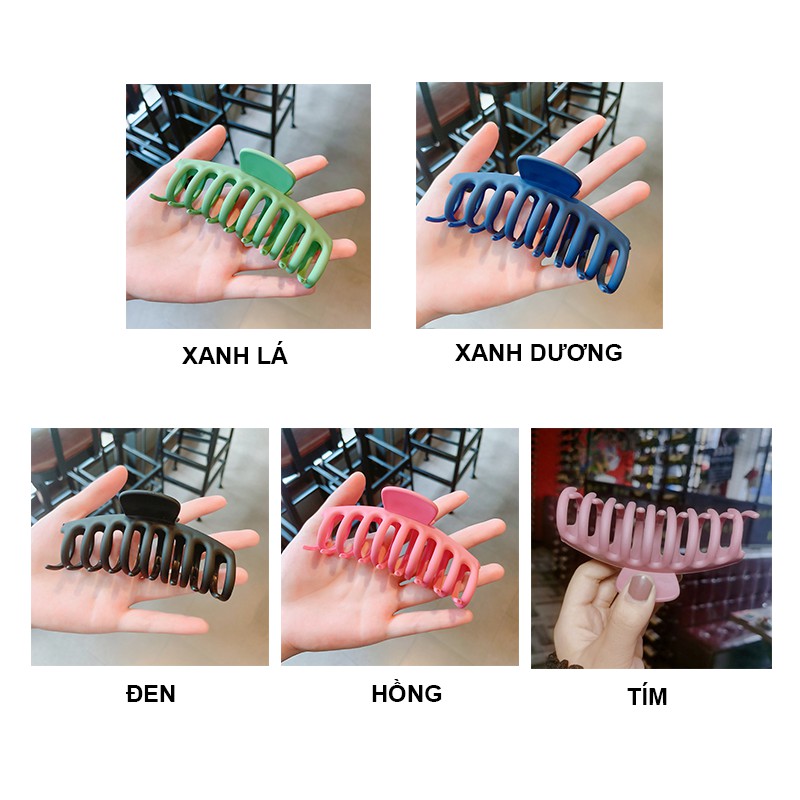 kẹp tóc càng cua nữ Hàn Quốc dài đẹp cute LIZAMO KCC97