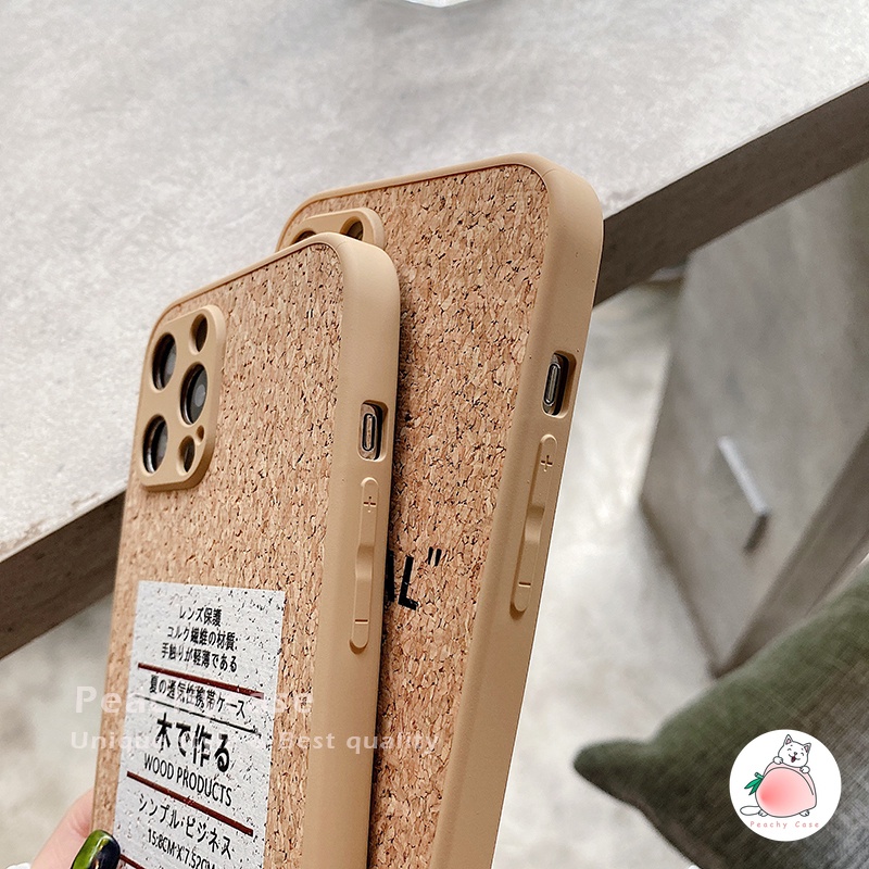 Ốp Điện Thoại Cứng Họa Tiết Vân Gỗ Tự Nhiên Tản Nhiệt Cho iPhone 13 Mini 11 12 Pro Max Xr Xs Max 7 8 Plus 6 12Mini