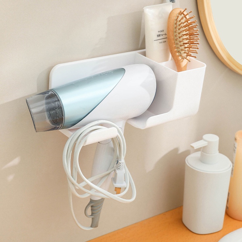 Giá Đỡ Lược / Kem / Lược Sấy Tóc Gắn Tường Tiện Dụng Cho Phòng Tắm