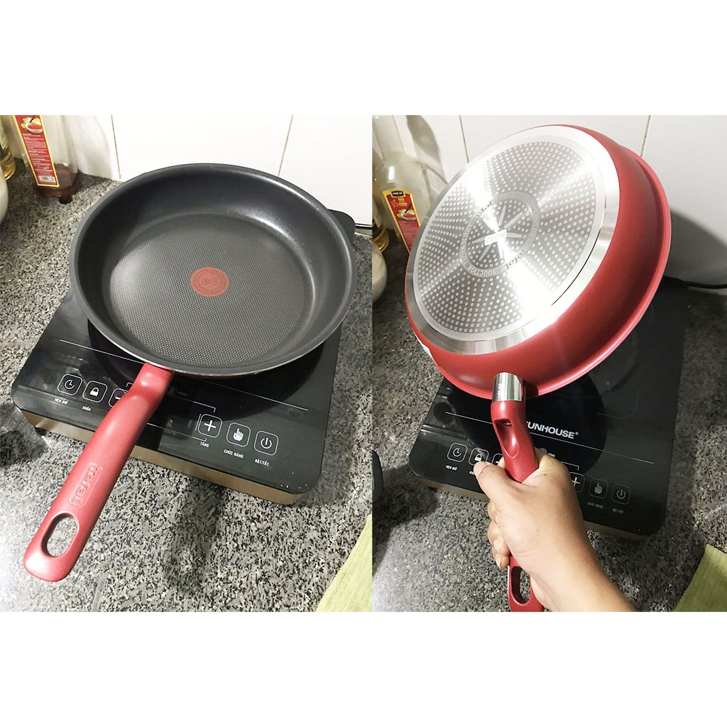 Chảo chiên chống dính đáy từ Tefal So Chef G1350695 đường kính 28cm - Chính hãng, bảo hành 24 tháng