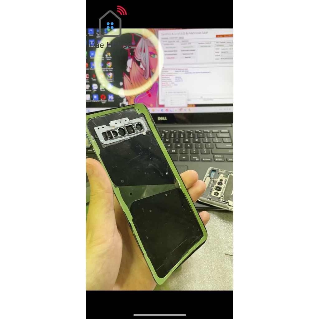 Tếp lưng, Zoăng áp suất, keo chống nước zin máy Samsung S10 Plus, Note 10 Plus, dùng được cho nhiều dòng máy Samsung