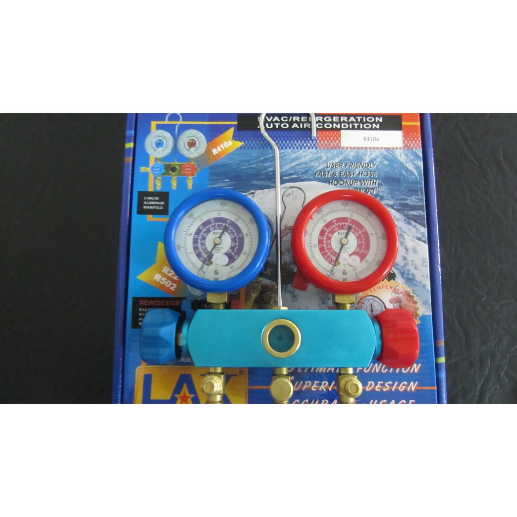 Đồng Hồ Nạp Gas Máy Lạnh LAX R410a