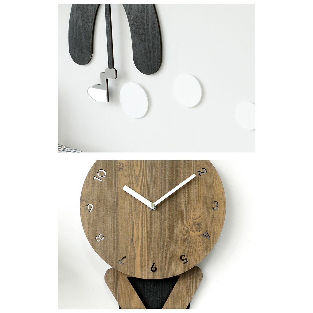 [Moro Hàn Quốc] Đồng hồ treo tường, đồng hồ trang trí nhà cửa - Decor mọi không gian - Golf Play wall clock, qủa lắc