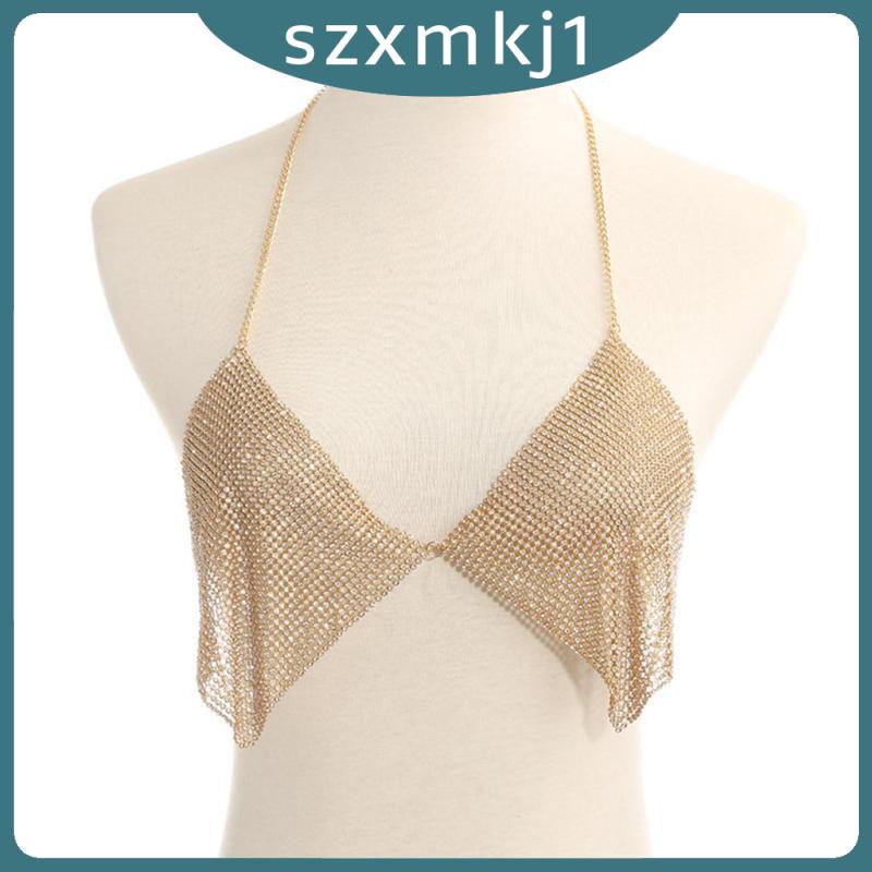 Vòng cổ Bodychain Mặc Bikini Đính Đá Thời Trang Quyến Rũ