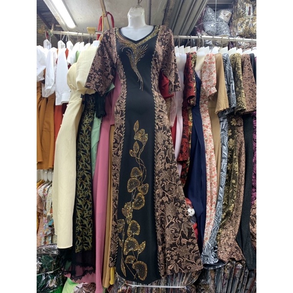 ĐẦM DẠ HỘI TRUNG NIÊN THUN KIM SA CO GIÃN M68