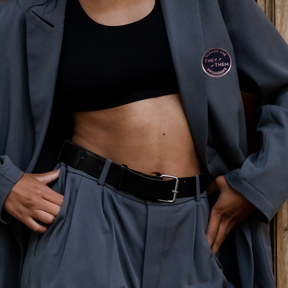 Huy Hiệu Cài Áo Phong Cách Nhóm Nhạc Lgbt