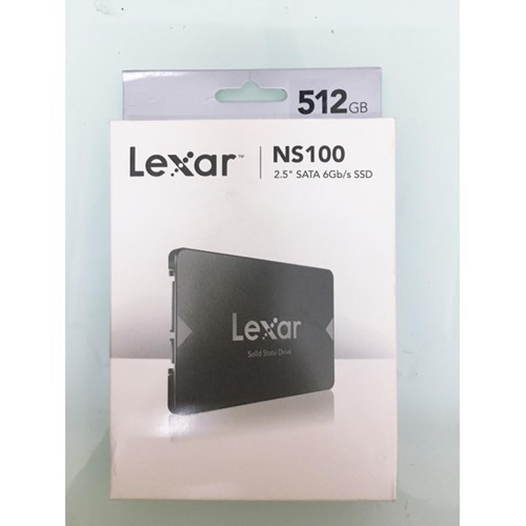 Ổ cứng SSD 512GB Lexar NS100 2.5-Inch SATA III - Bảo hành 3 năm | BigBuy360 - bigbuy360.vn