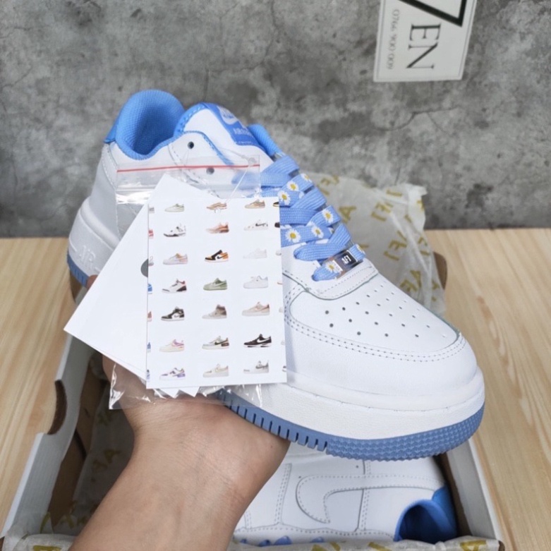 Giày thể thao nữ AF1 đế xâu xanh,hồng da thật 1:1 bản đẹp nhất funl box cao cấp <Hot Trend> | BigBuy360 - bigbuy360.vn