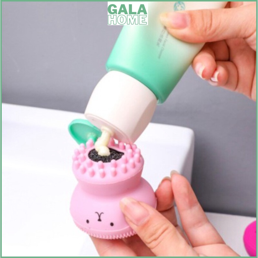 Bạch tuộc rửa mặt Miếng rửa Mặt silicon Bạch Tuộc Hot And Hit GALA HOME