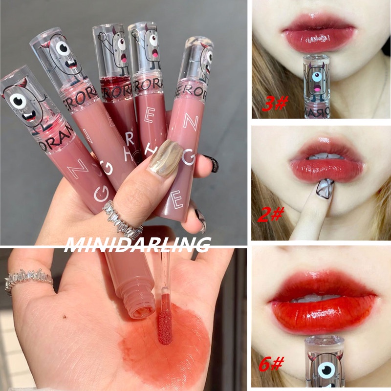 [Hàng mới về]Son bóng HERORANGE màu mới Water mist matte lip glaze Nội Địa Trung