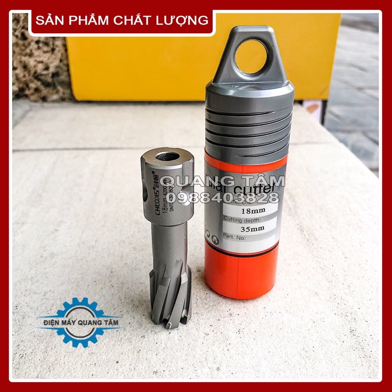 Mũi Khoan Từ Hợp Kim TCT Các Số Me Dài 35mm Cao Cấp
