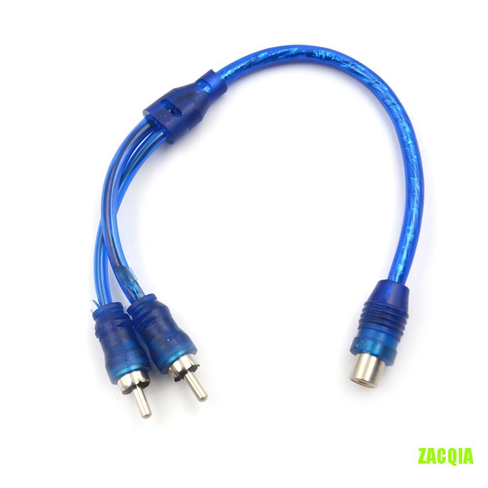 Dây Cáp Âm Thanh Chữ Y Chuyển Từ 1 Rca Female Sang 2 Male