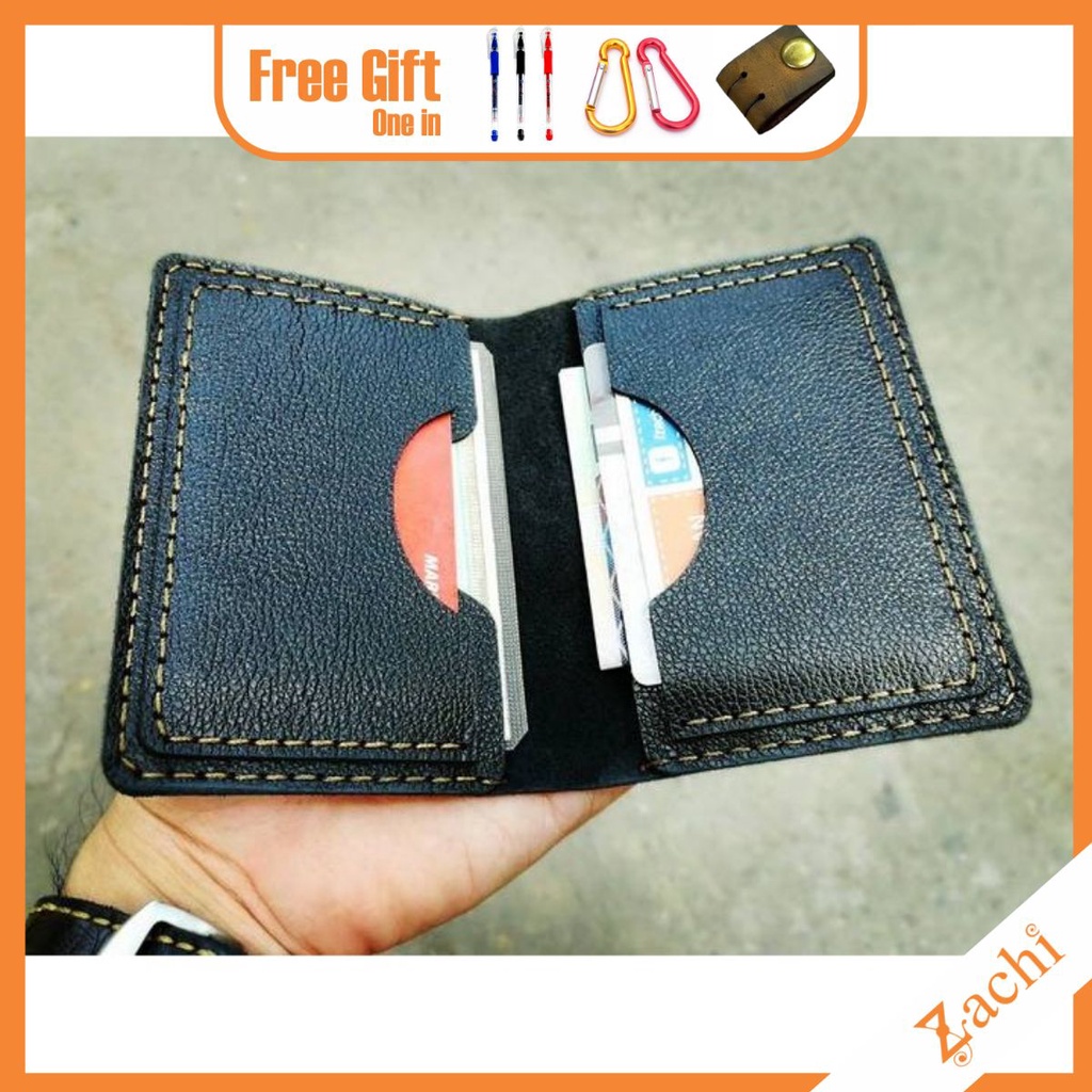 Bóp Ví Nam Mini Đựng Thẻ ATM, namecard, giấy tờ xe da bò thật cao cấp MN211