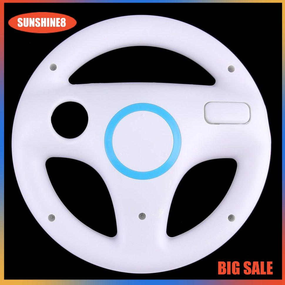【SUN】Game Racing Steering Wheel for Nintend Wii Mario Kart Remote Controller
