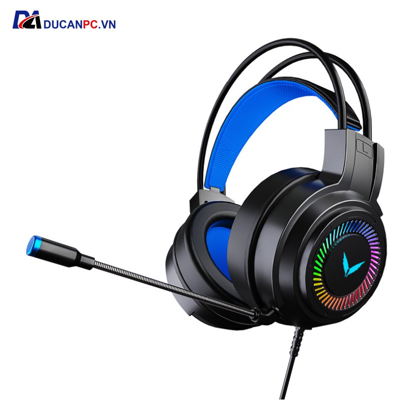 Tai Nghe Chơi Game Vikings G60 Âm Thanh Cực Chất, Có Led RGB - Màu Đen