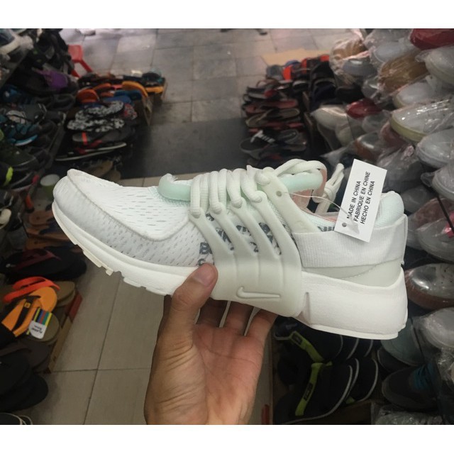 XẢ SẬP SÀN FRESHIP Giày Thể Thao NIKE PRESTO X OFF WHITE Trắng (Ảnh Thật 100%)_TD98