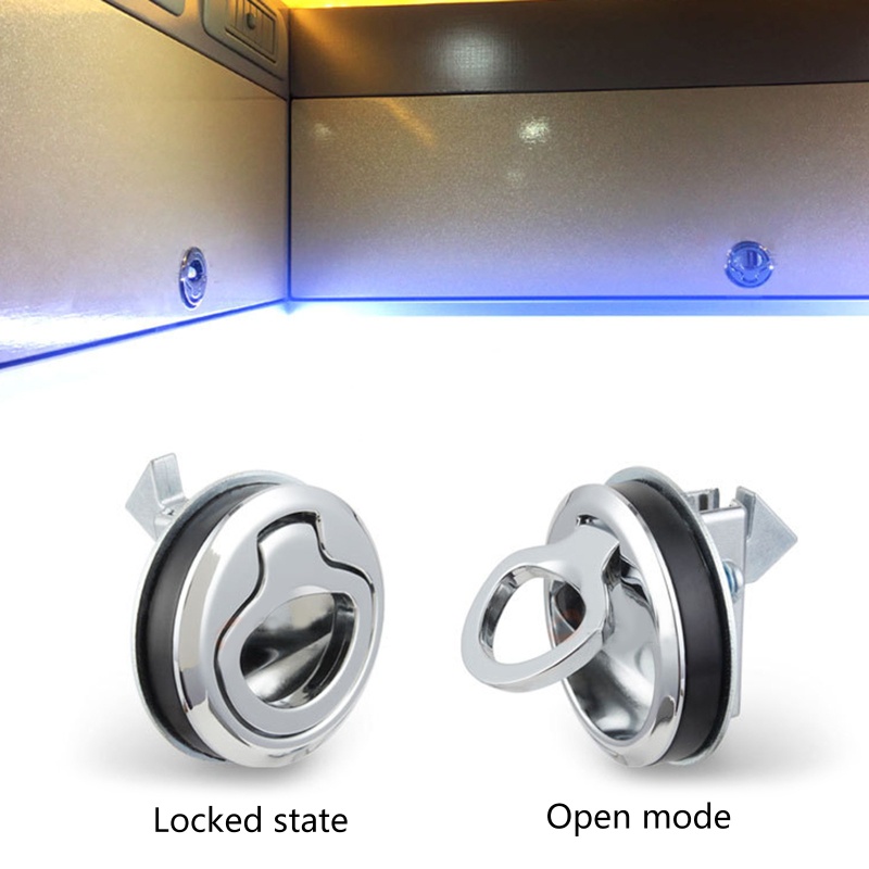 Khóa Tròn Dạng Kéo Không Cần Khóa Dành Cho Xe Hơi Trailer RV