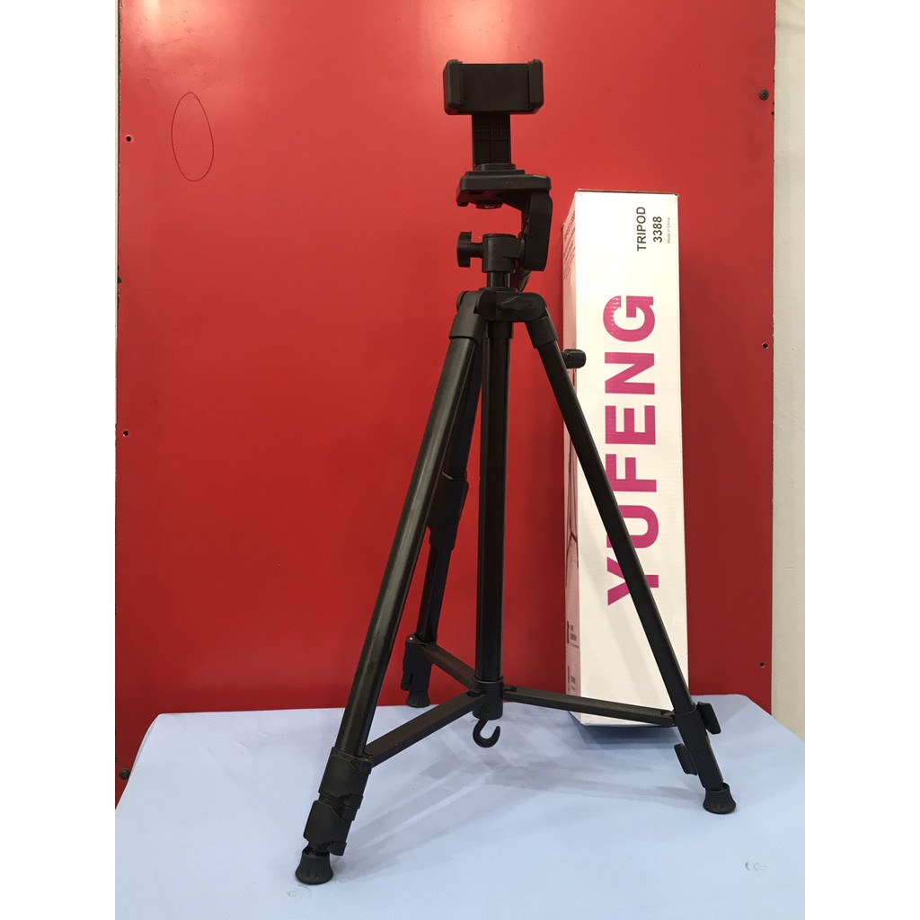 Chân tripod YunFeng 3388 kèm remote bluetooth - Giá đỡ 3 chân chuyên dụng cho máy ảnh, điện thoại, DSRL