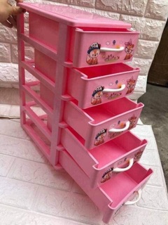 Tủ Bé Hoa mini Việt Nhật 3/4/5 tầng