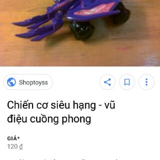 Đồ chơi chiến cơ siêu hạng