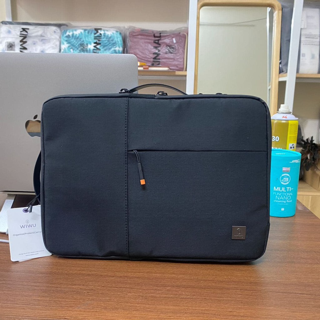 Túi xách chống sốc WIWU Alpha Double Layer Sleeve cho Macbook, Laptop - 13, 14, 15, 16 inch