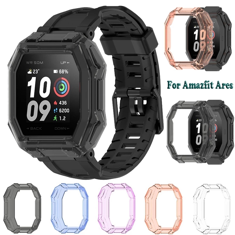 Khung Tpu Trong Suốt Bảo Vệ Cho Đồng Hồ Thông Minh Huami Amazfit Ares / A1908