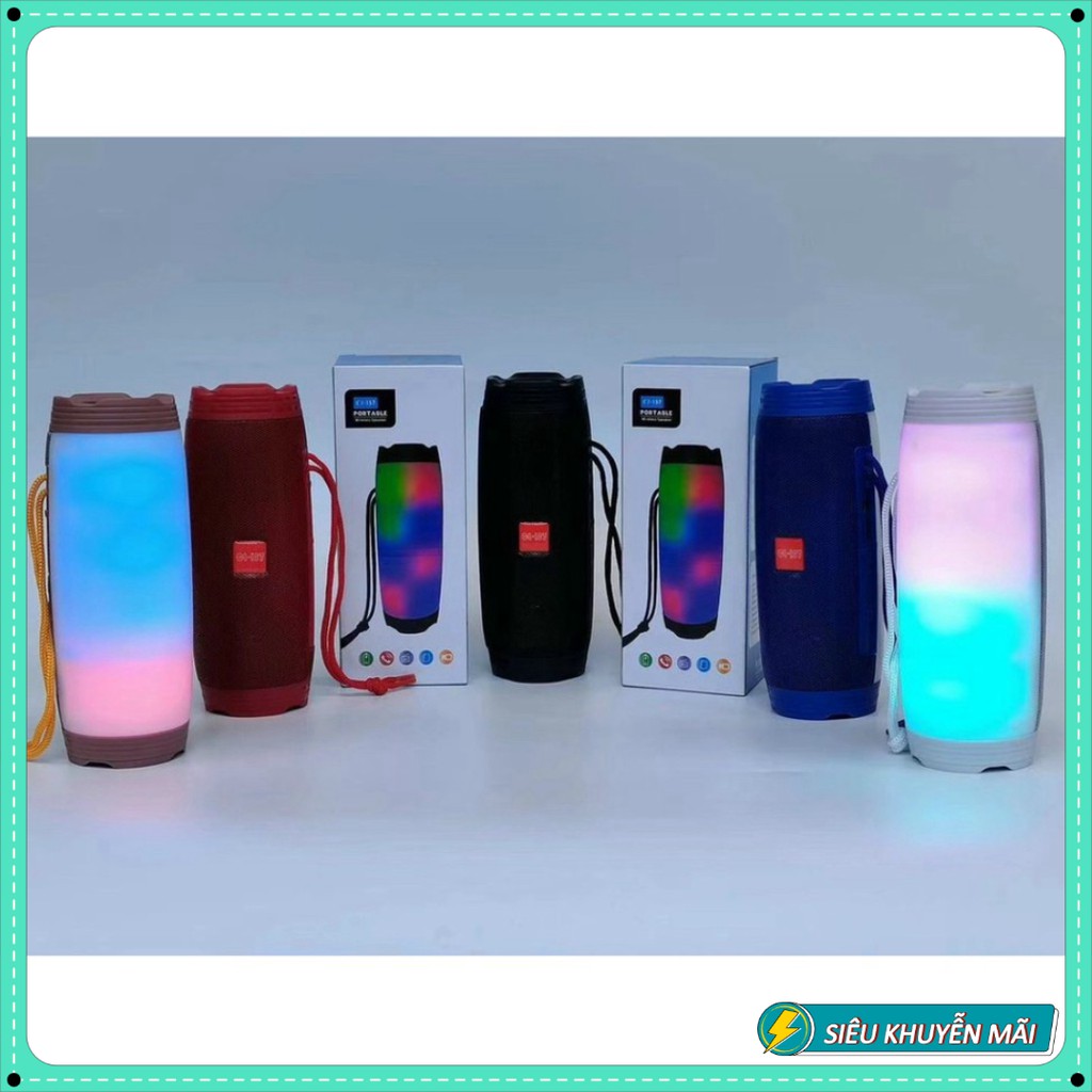 Loa Bluetooth Mini CL157. Loa Nghe Nhạc Có Đèn Led 7 Màu Nhấp Nháy Theo Nhạc